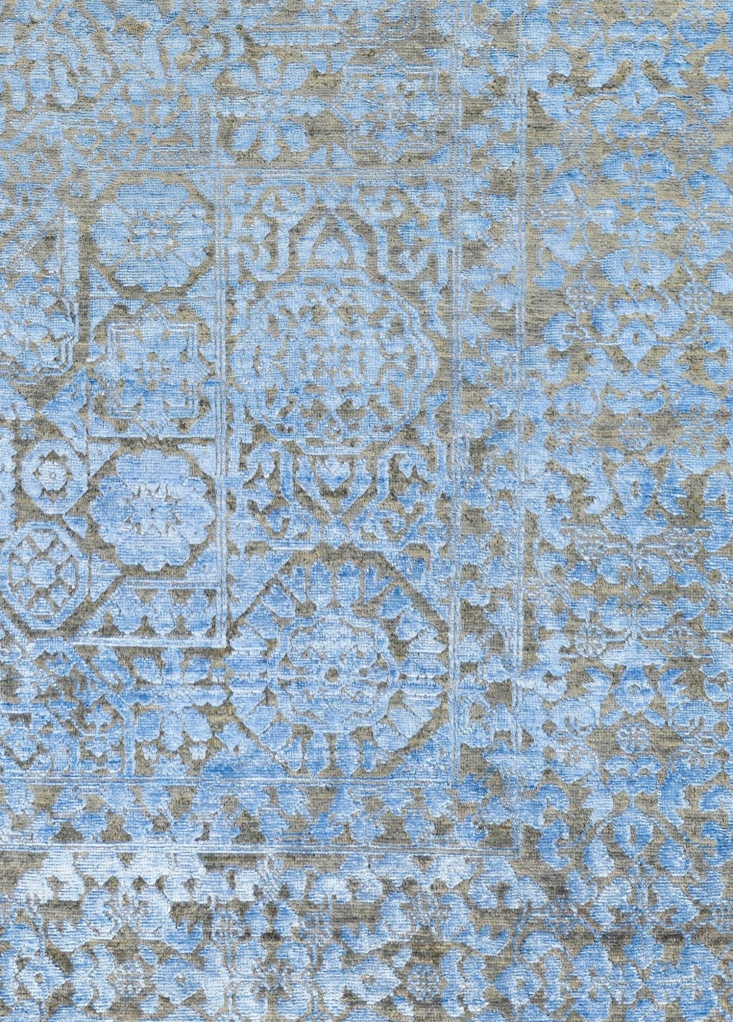 Veloura Sky El Dokuma Yün ve İpek Halı 245x176 cm - Borr Halı