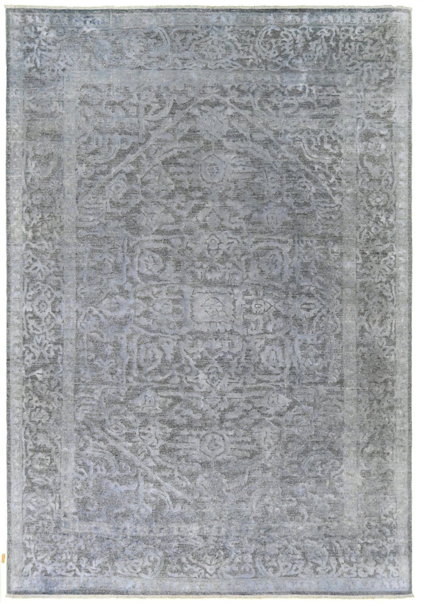 Verdant Mist El Dokuma Yün Halı 286x196 cm - Borr Halı