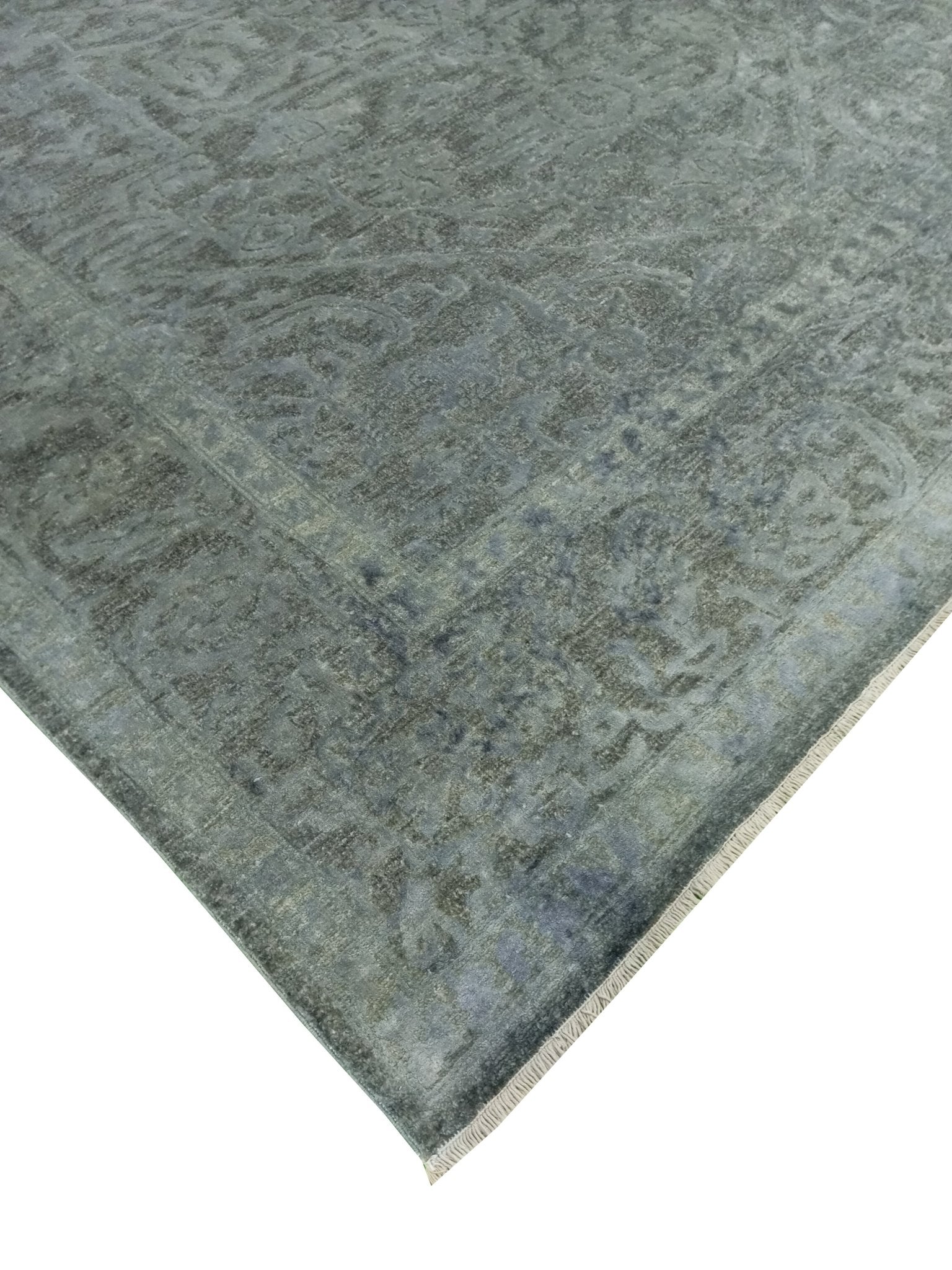 Verdant Mist El Dokuma Yün Halı 286x196 cm - Borr Halı
