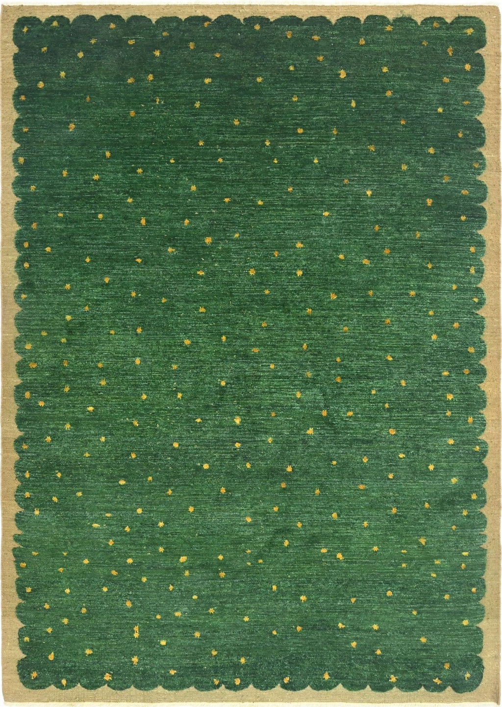 Verdara Dots El Dokuma Yün Halı 313X201 cm - Borr Halı
