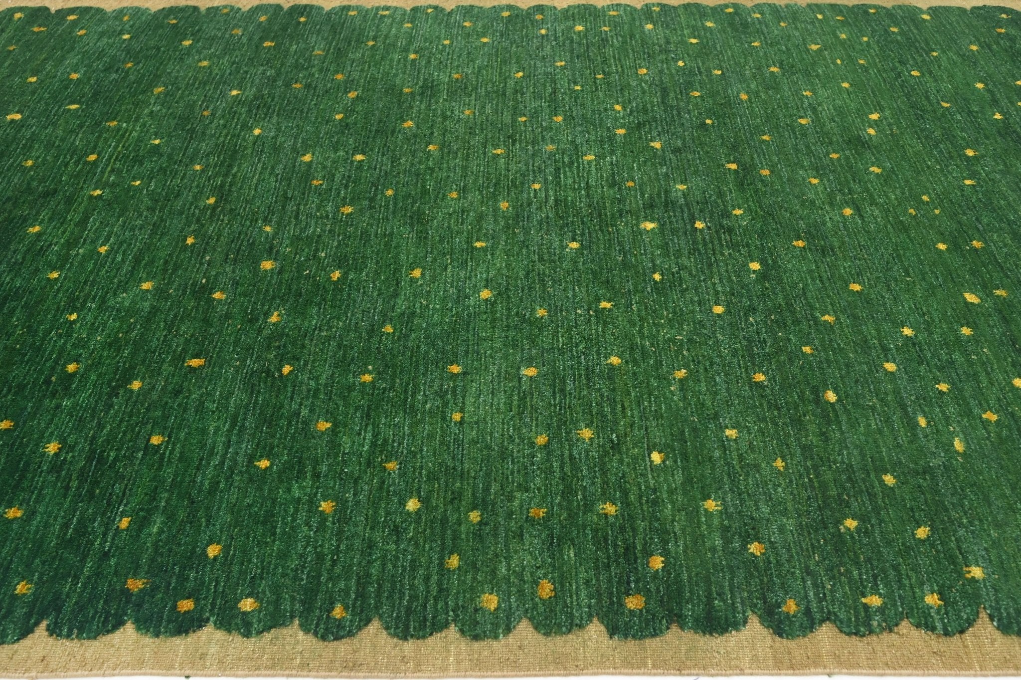 Verdara Dots El Dokuma Yün Halı 313X201 cm - Borr Halı