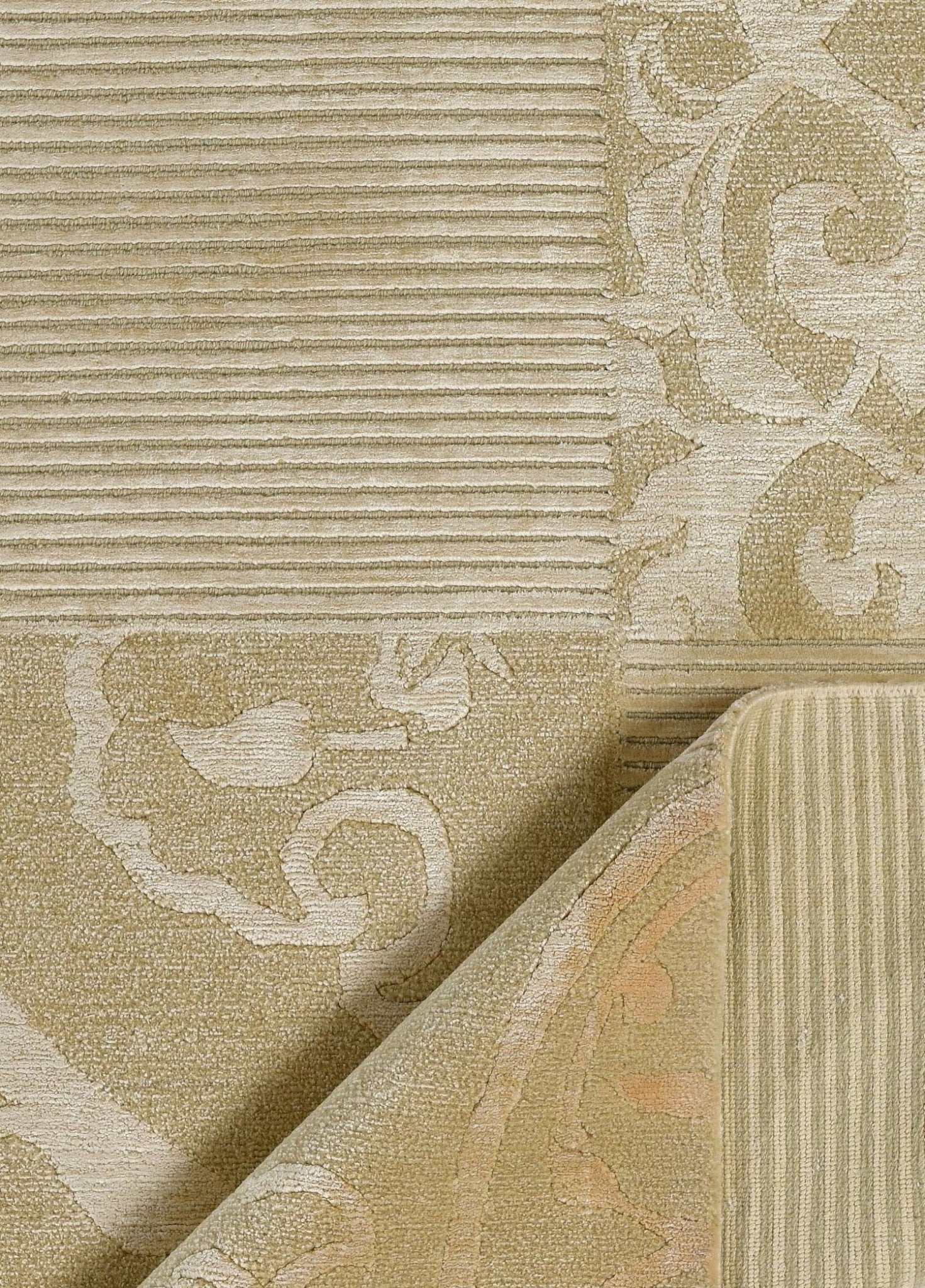Verdine El Dokuma Yün ve İpek Halı 300x208 cm - Borr Halı