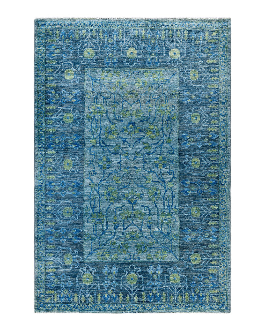 Verdora El Dokuma Yün ve İpek Halı 278x187 cm - Borr Halı