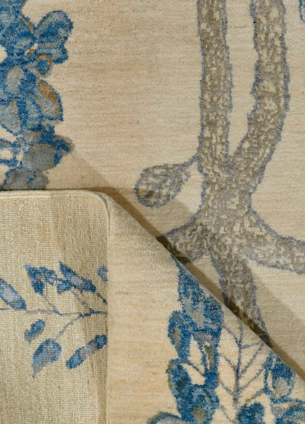 Wisteria El Dokuma Yün Halı 163 x 133 cm - Borr Halı