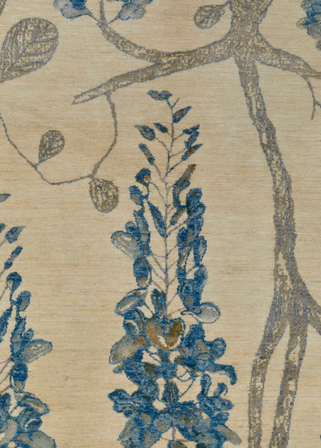 Wisteria El Dokuma Yün Halı 163 x 133 cm - Borr Halı