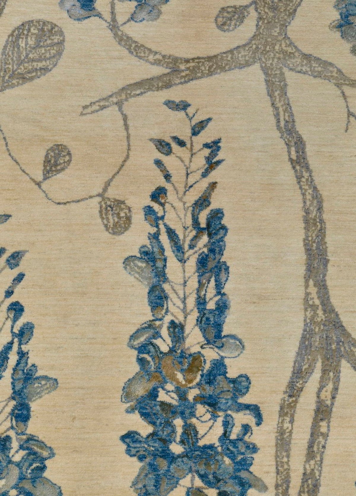 Wisteria El Dokuma Yün Halı 163 x 133 cm - Borr Halı