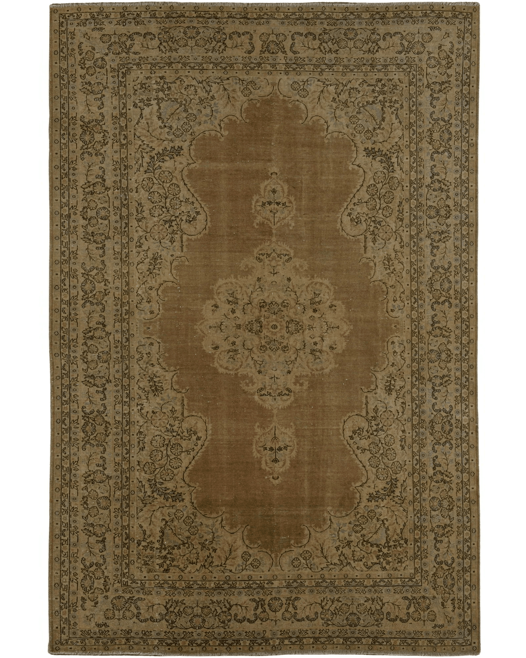 Zarveth Vintage El Dokuma Yün Halı 293 x 200 cm - Borr Halı