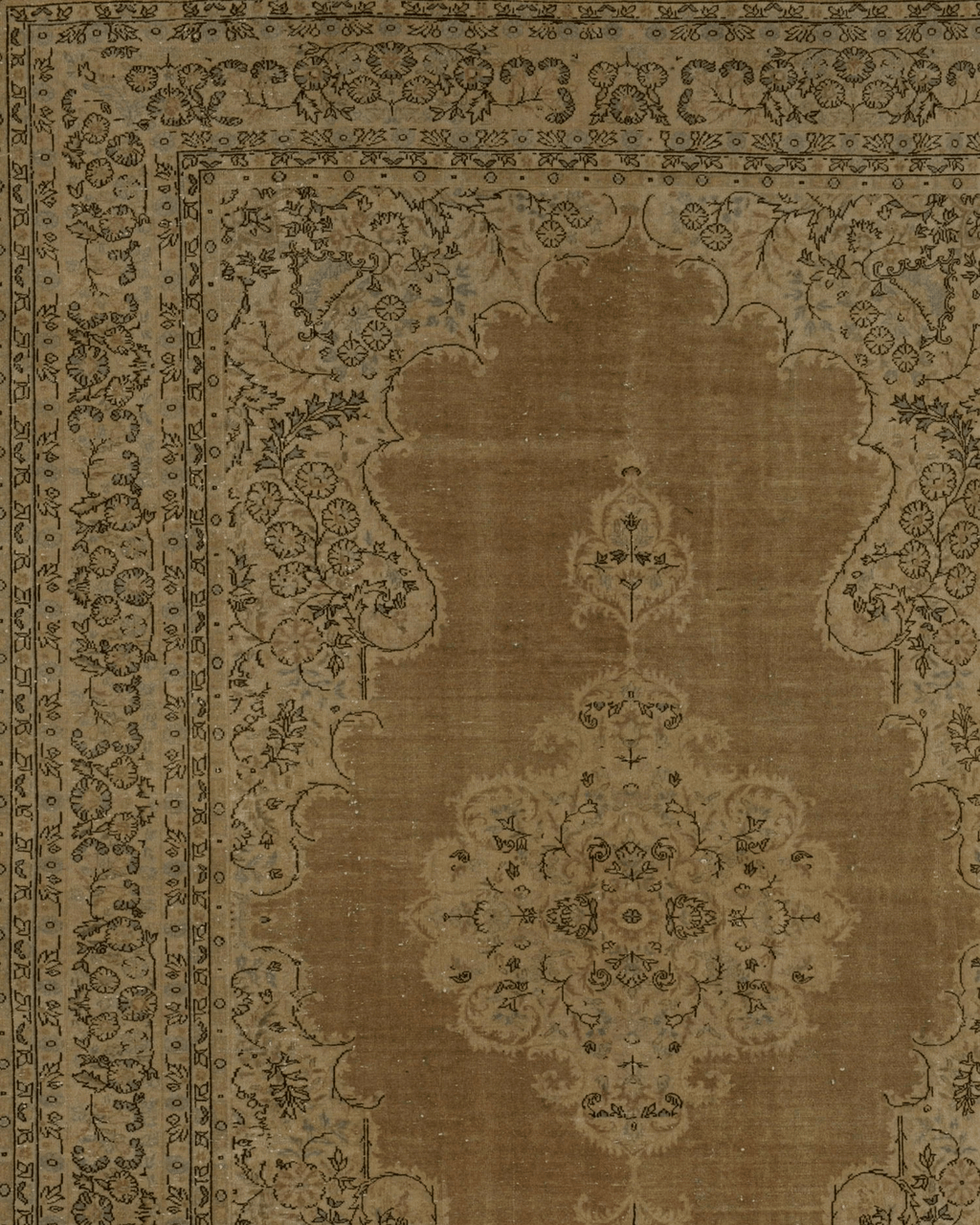 Zarveth Vintage El Dokuma Yün Halı 293 x 200 cm - Borr Halı