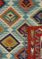 Zarvyn El Dokuma Yün Kilim 304x196 cm - Borr Halı
