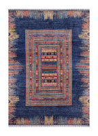 Zerava Indigo El Dokuma Yün Halı 297 x 211 cm - Borr Halı