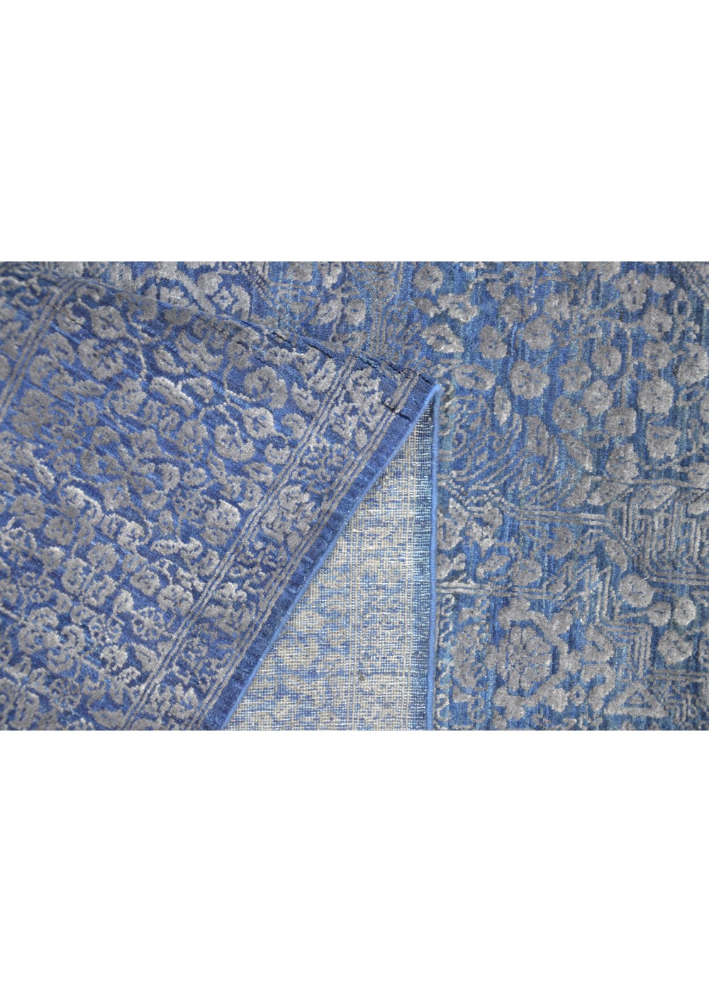 Elysium Blue El Dokuma Yün ve İpek Halı 294x198 cm AND236112294X198582