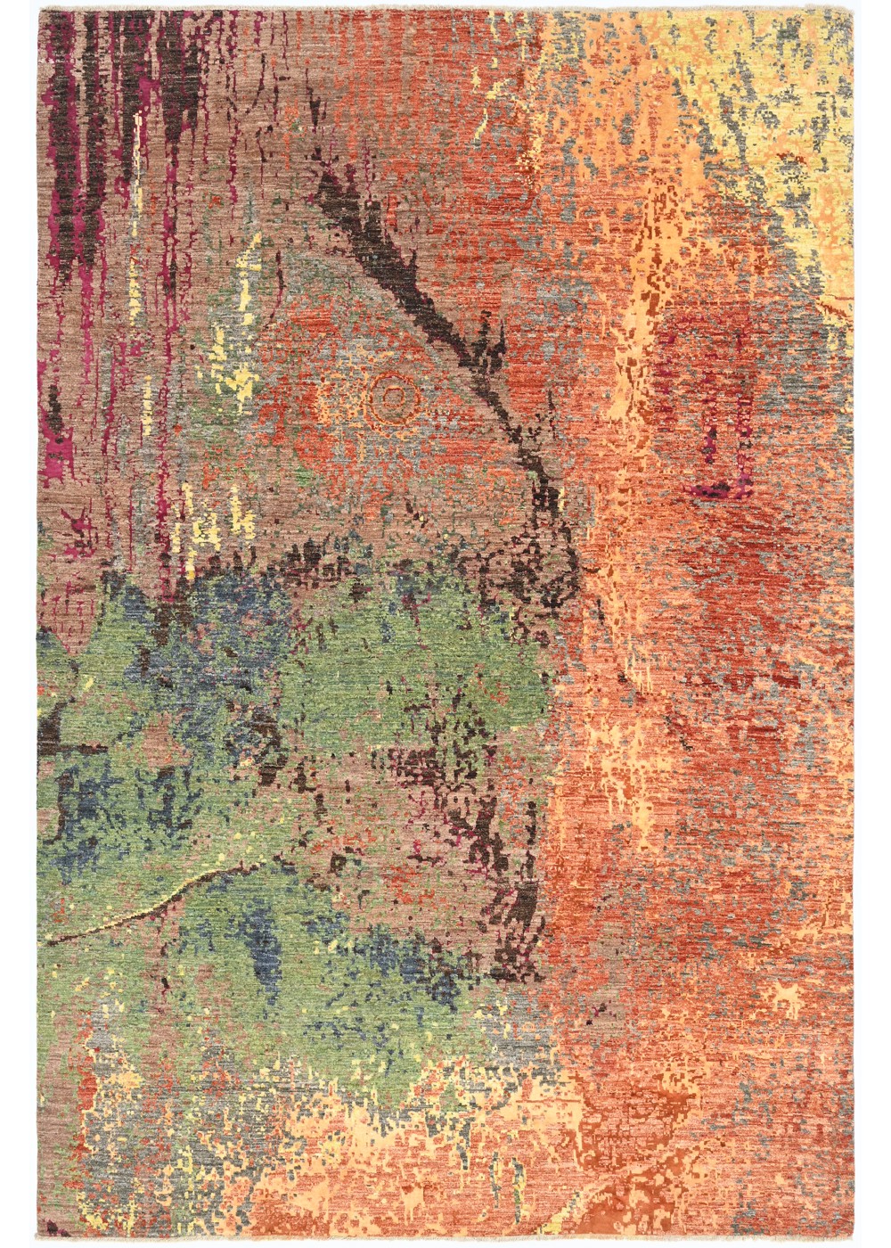 Chroma El Dokuma Yün ve İpek Halı 303x202 cm AND237077303X202612