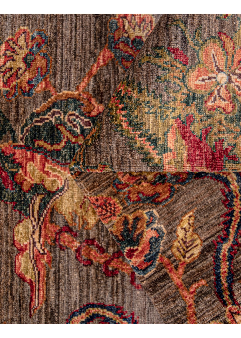 Karabagh El Dokuma Yün ve İpek Halı 241x180 cm AND236145241X180434