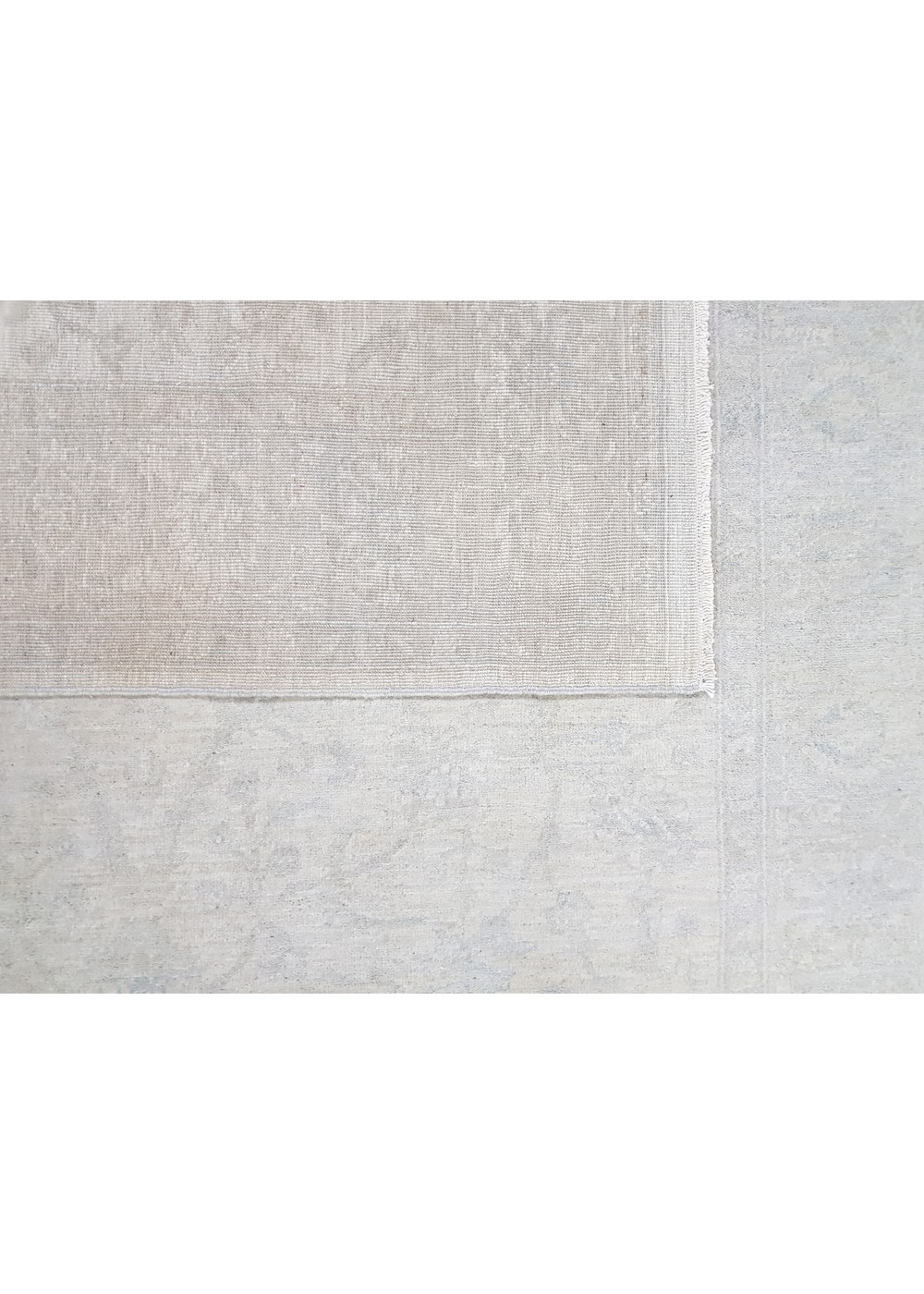 Pewter Fog Hand-Woven Wool Rug 271x177 cm AND233080271X177480