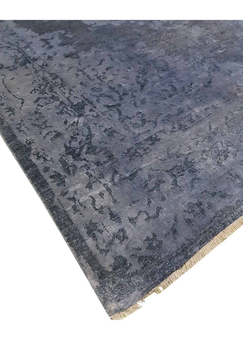 Midnight Azure El Dokuma Yün Halı 240x169 cm AND233056240169406