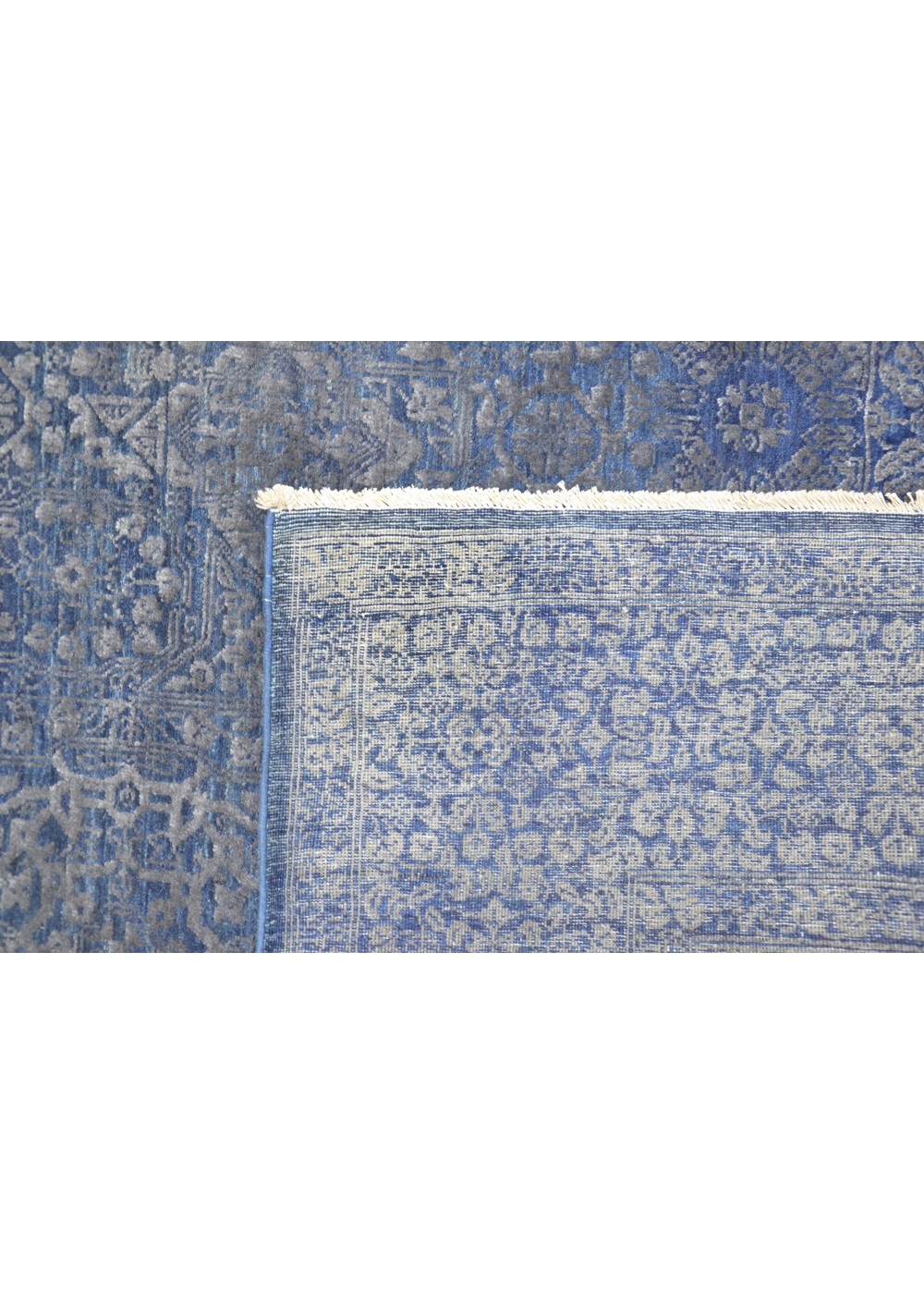 Elysium Blue El Dokuma Yün ve İpek Halı 294x198 cm AND236112294X198582