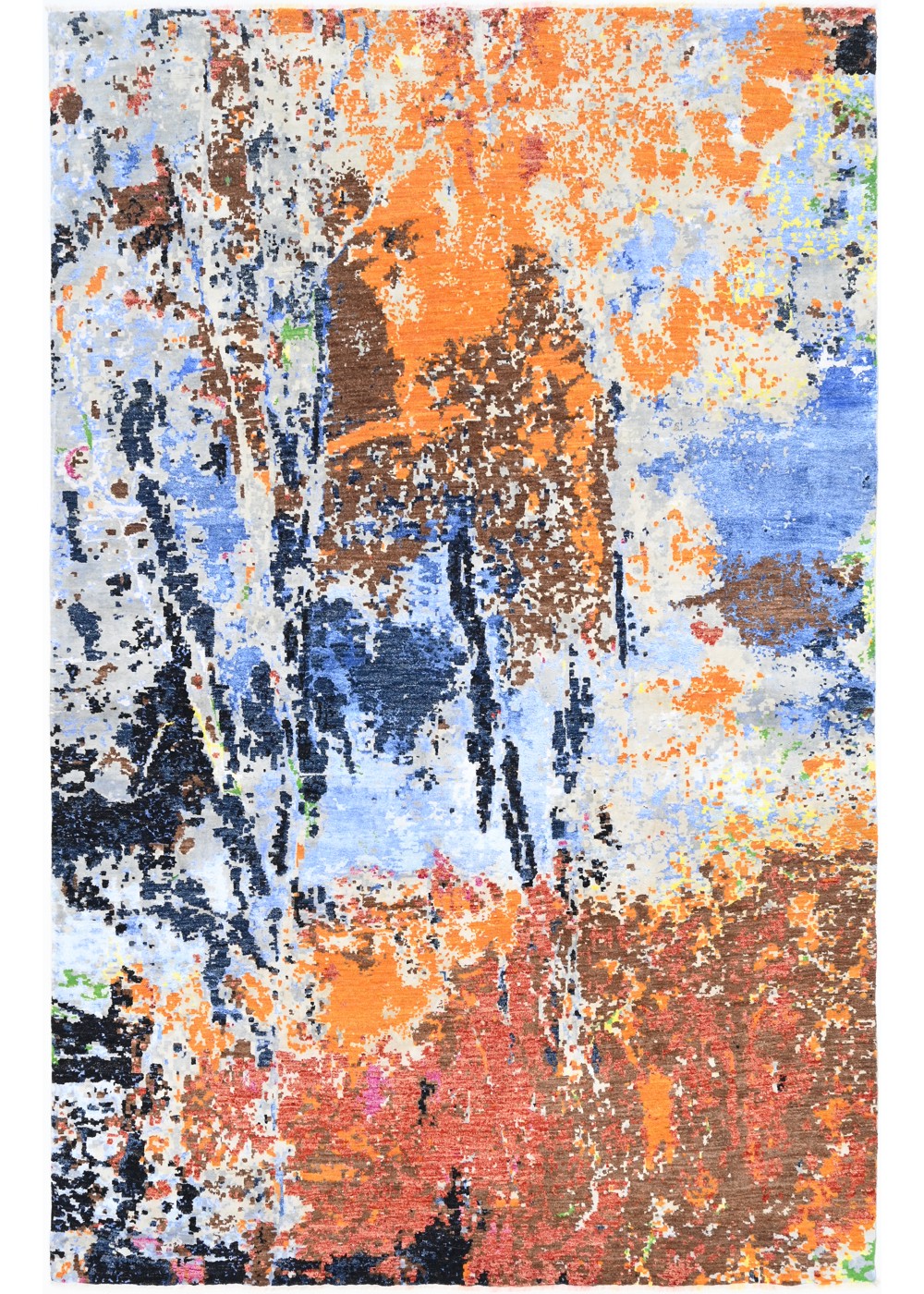 Fauve El Dokuma Yün ve İpek Halı 304x199 cm AND238123304X199605
