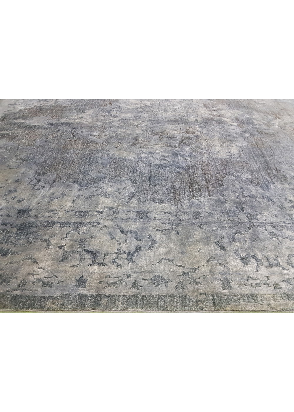 Midnight Azure El Dokuma Yün Halı 240x169 cm AND233056240169406