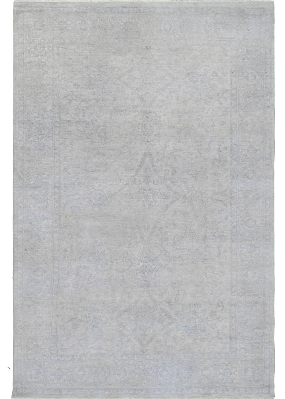 Pewter Fog Hand-Woven Wool Rug 271x177 cm AND233080271X177480