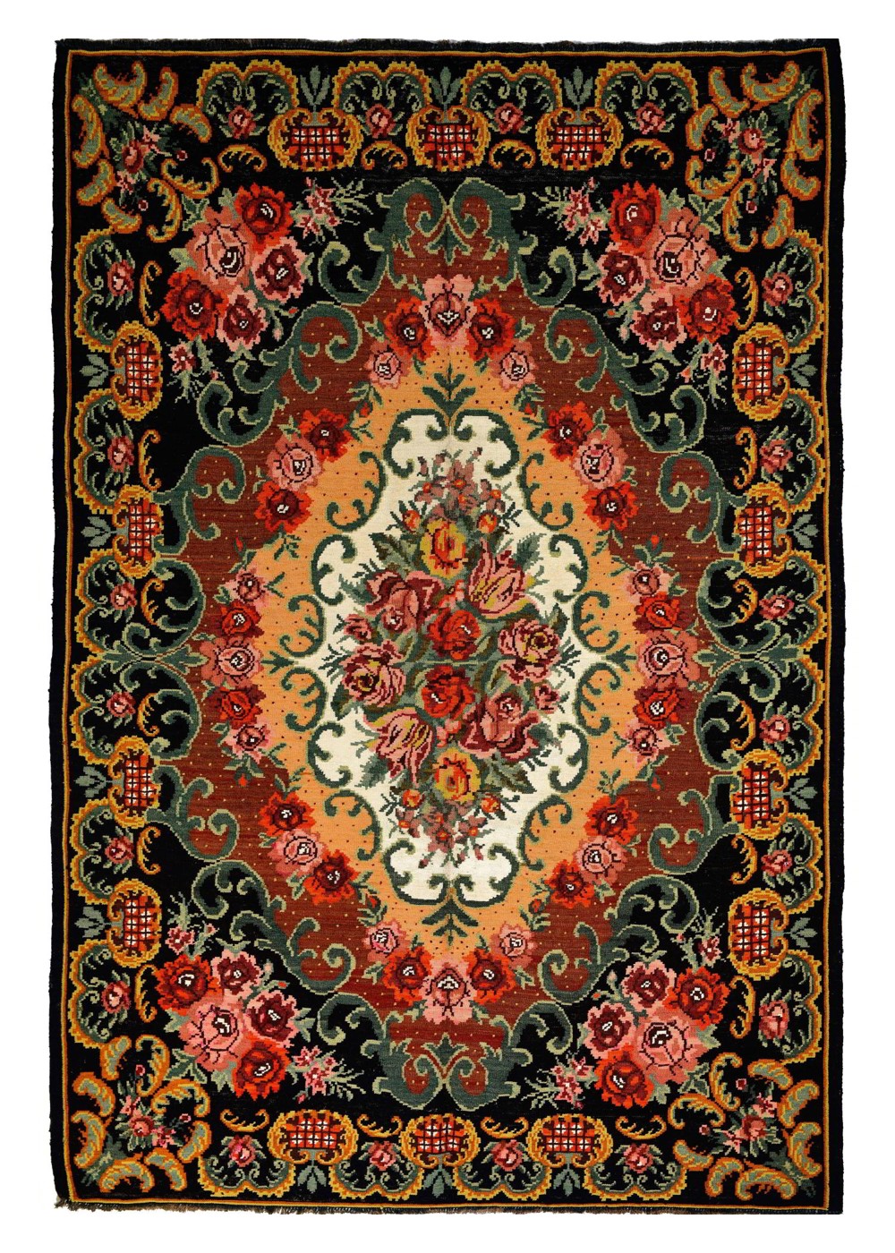 Marcelline El Dokuma Yün Kilim 302x207 cm AND092002302X207625
