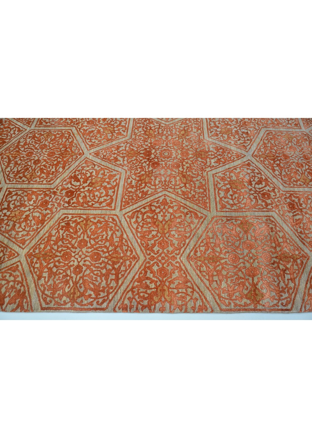 Baroque El Dokuma Yün ve İpek Halı 251x171 cm AND236189251X171429