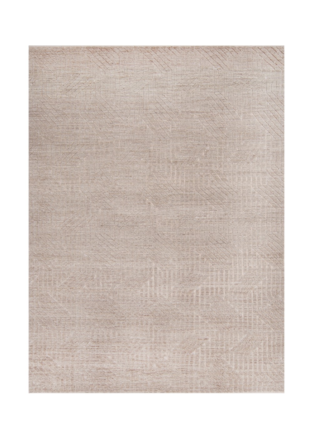 BordeauX White El Dokuma Yün Halı 299x219 cm AND238059299X219655