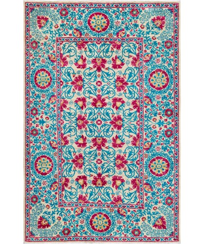 Fergana El Dokuma Yün ve İpek Halı 236x153 cm AND236165236X153361 